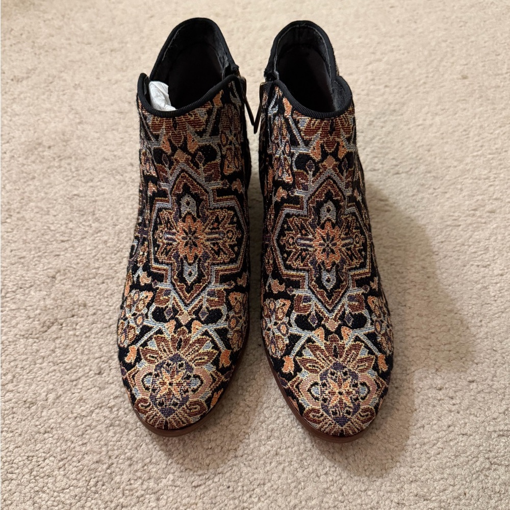 Sam Edelman Multicolor Patterned Ankle Boots - image 1